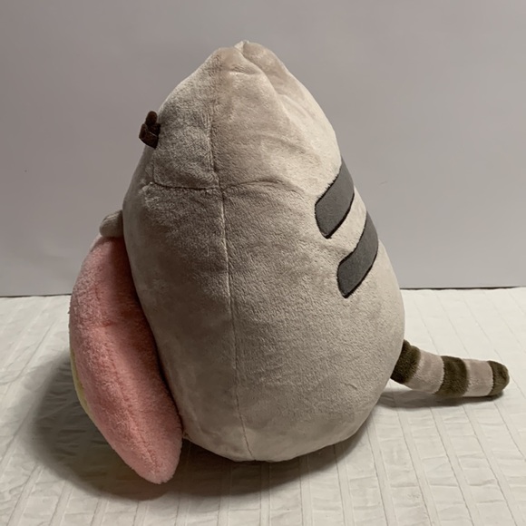 9”&3.5” Pusheen Ice Cream Sandwich & Rainbow Cat Plush by Gund - Picture 6 of 14